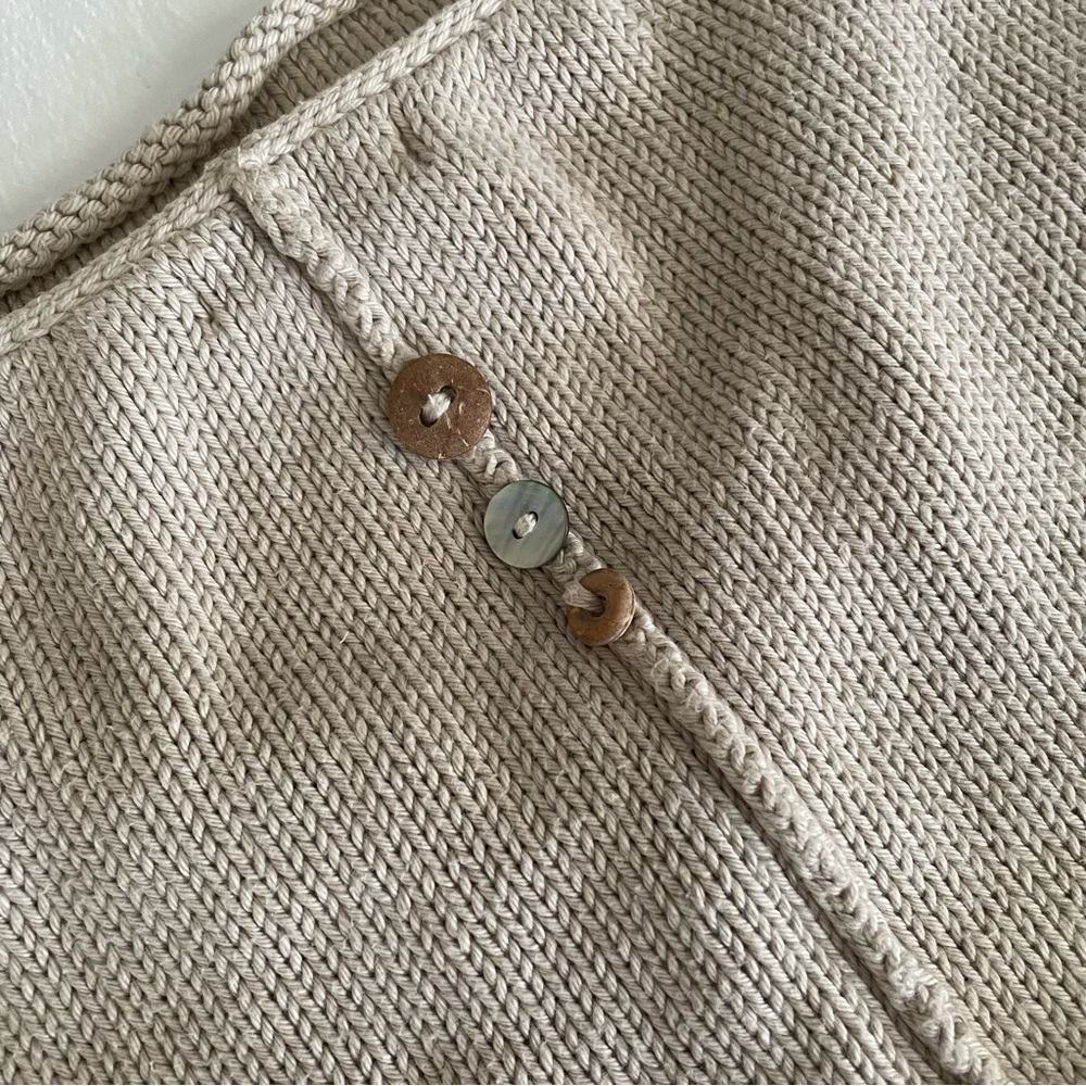 Sweater With Buttons Detail - image 5